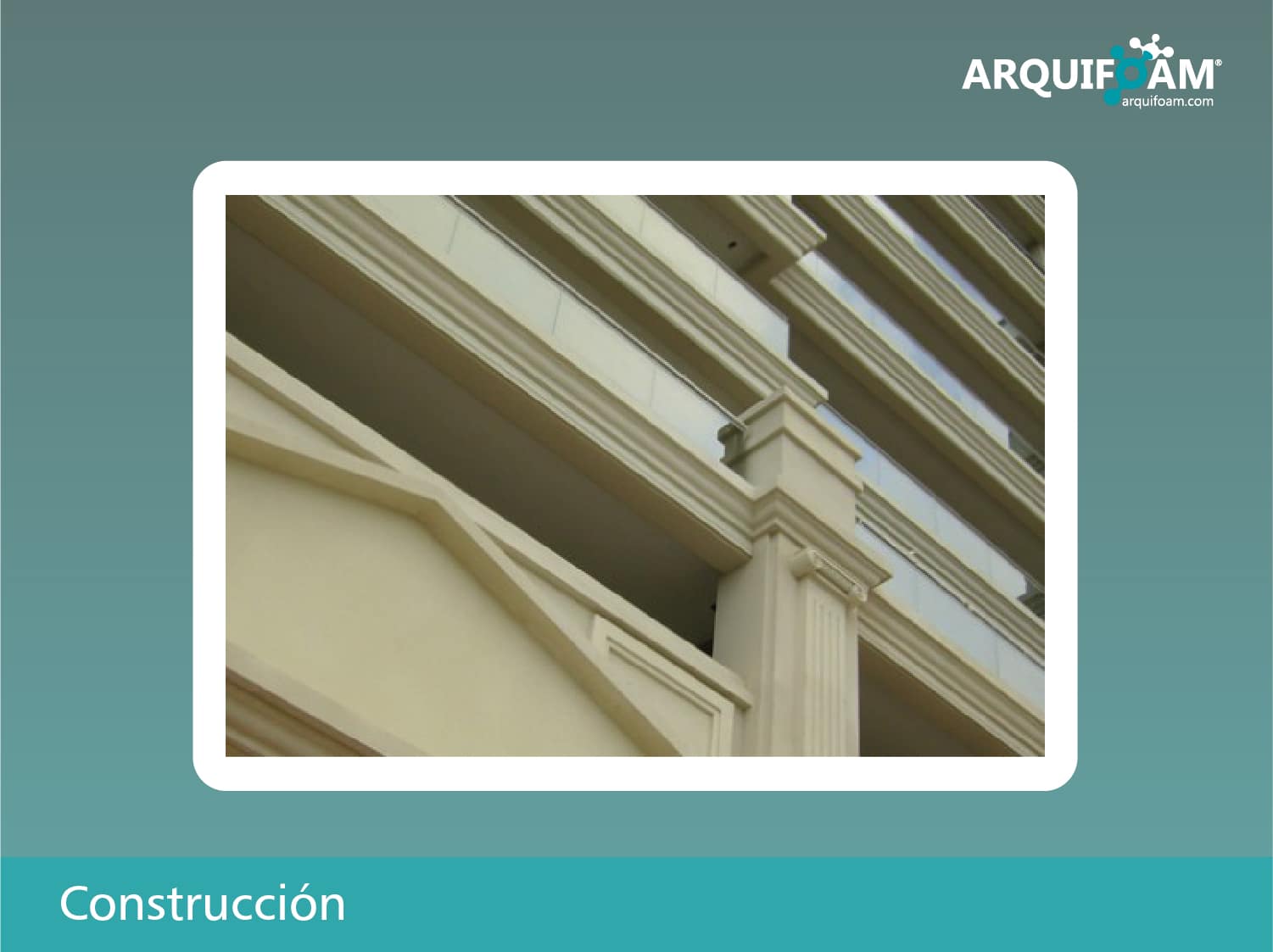 Restauración arquitectónica en espuma de poliestireno - Arquifoam Uruguay
