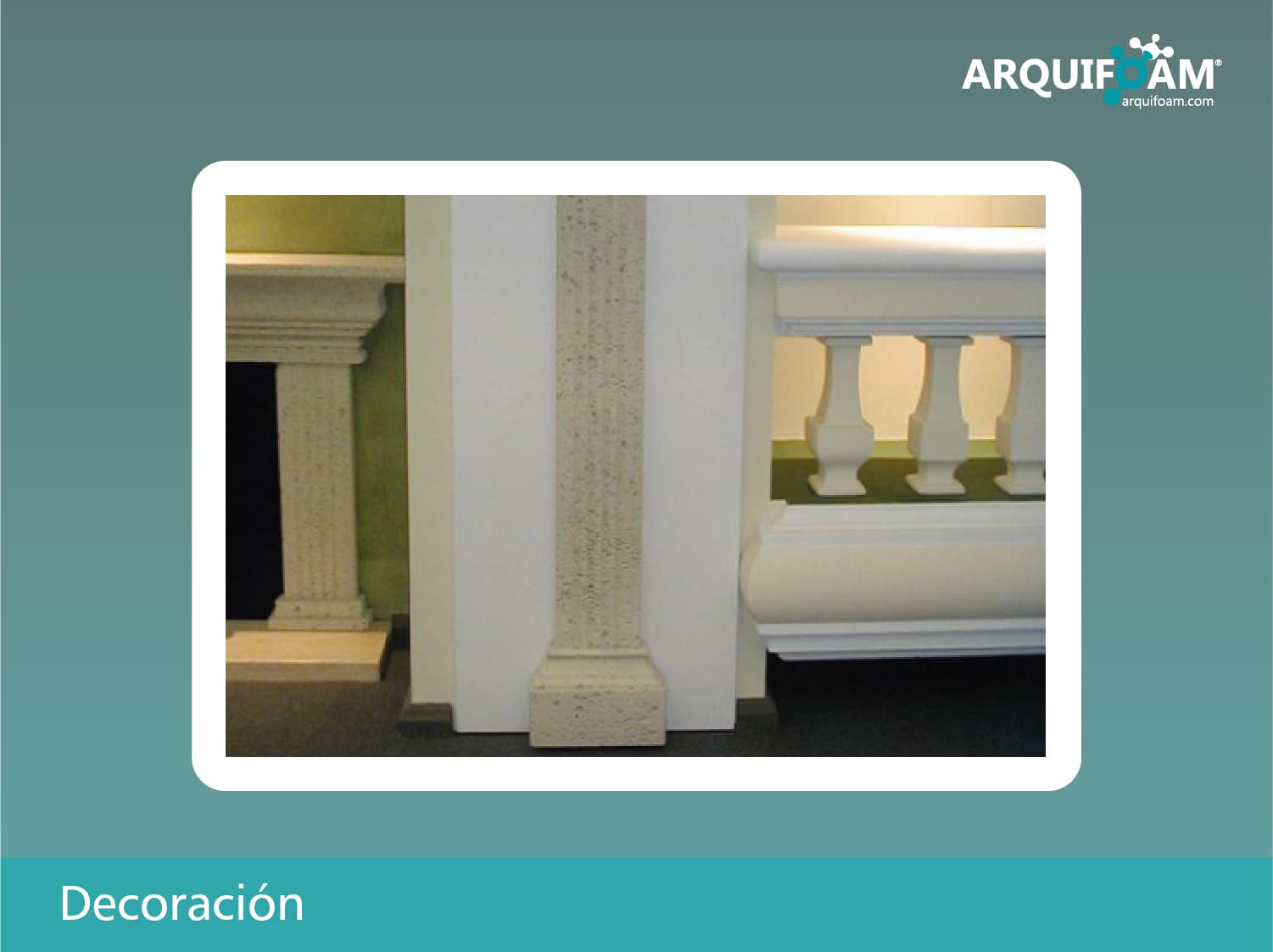 Decoración en espuma para interiores y comercios - Arquifoam