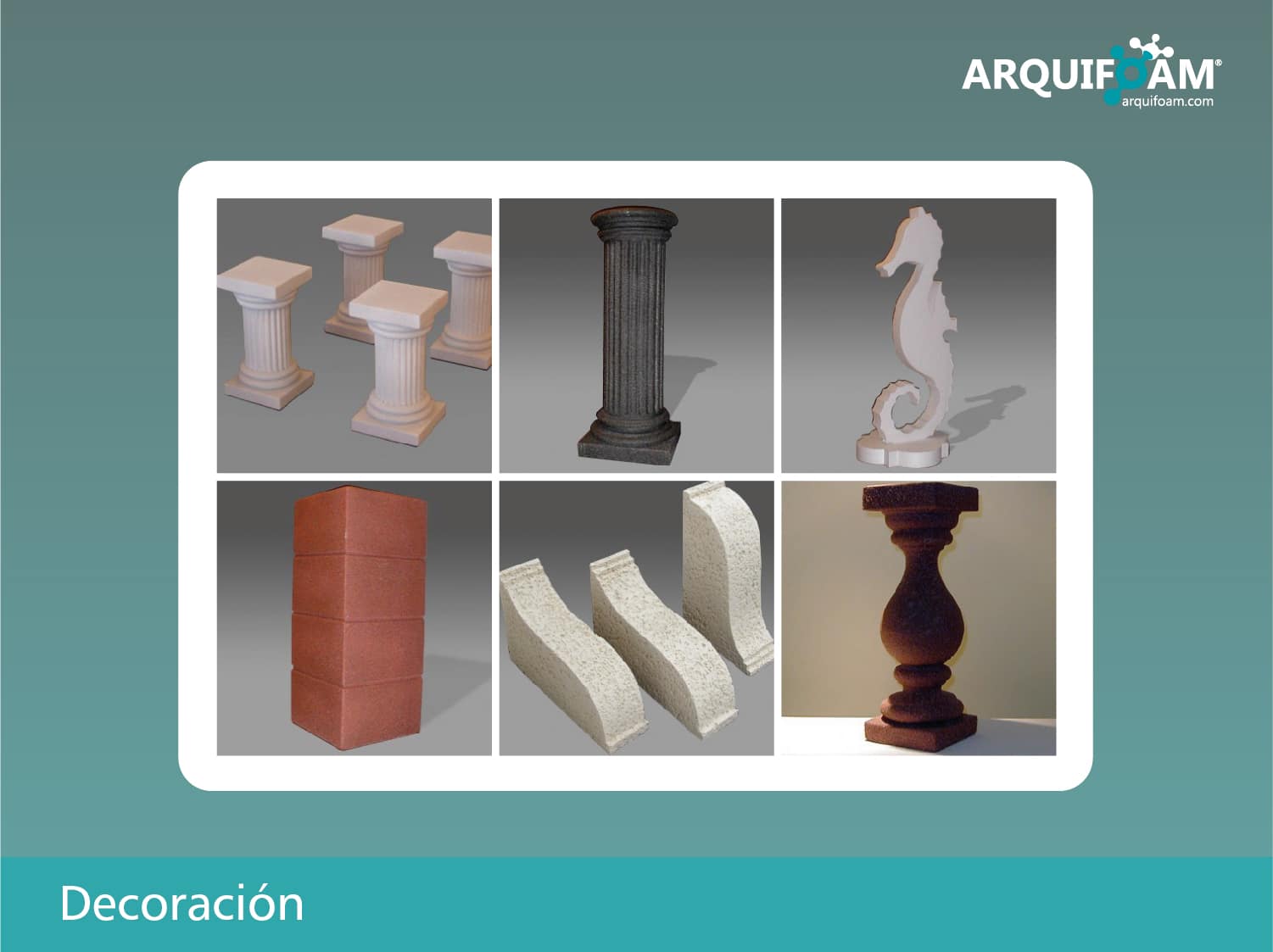 Decoración en espuma para interiores y comercios - Arquifoam