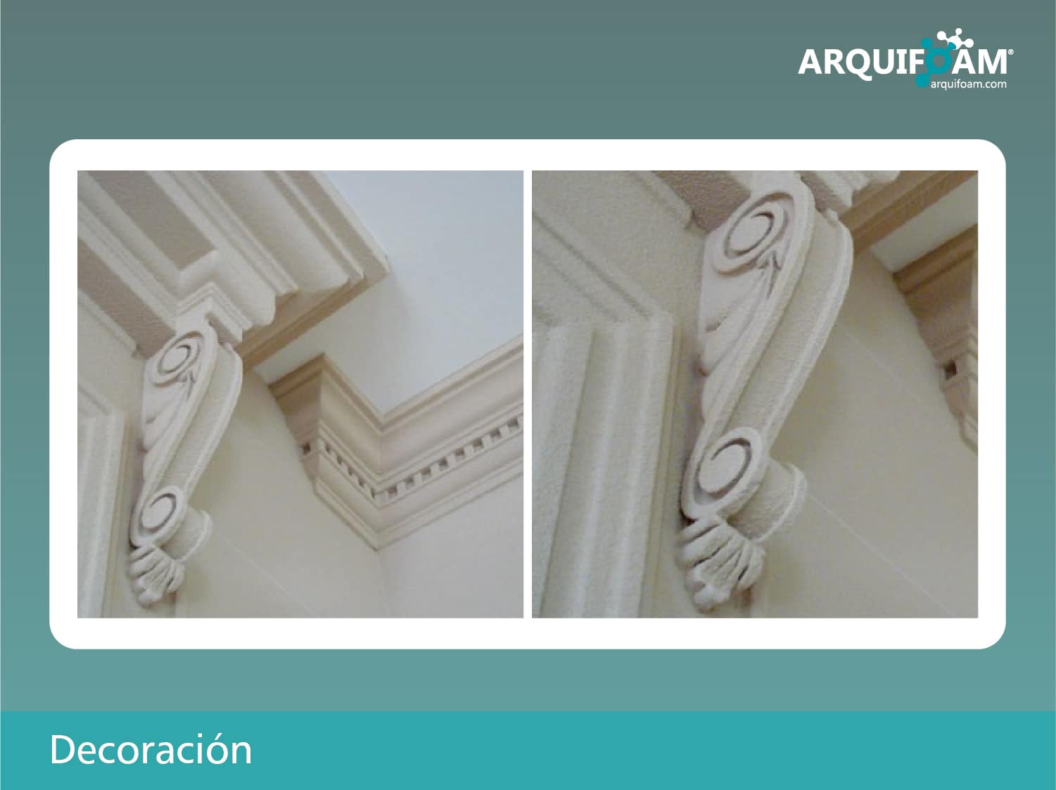 Decoración en espuma para interiores y comercios - Arquifoam