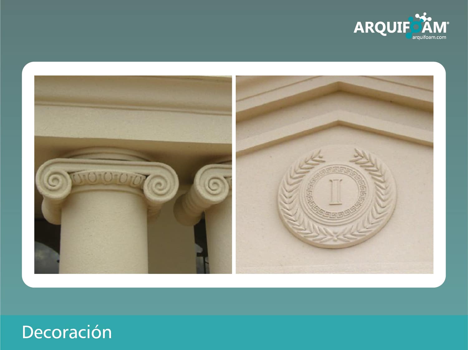 Decoración en espuma para interiores y comercios - Arquifoam