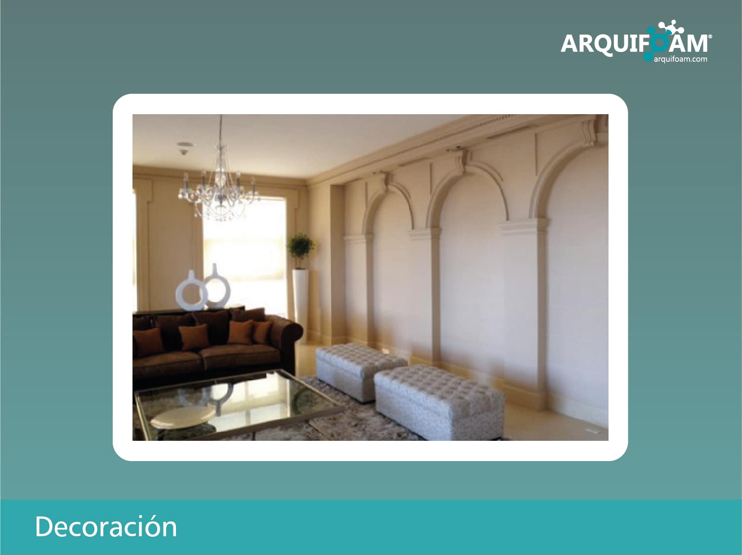 Decoración en espuma para interiores y comercios - Arquifoam