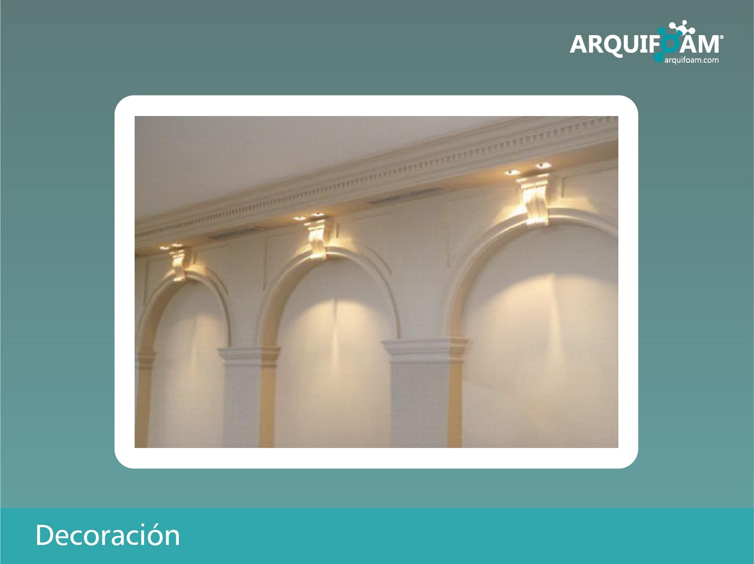 Decoración en espuma para interiores y comercios - Arquifoam