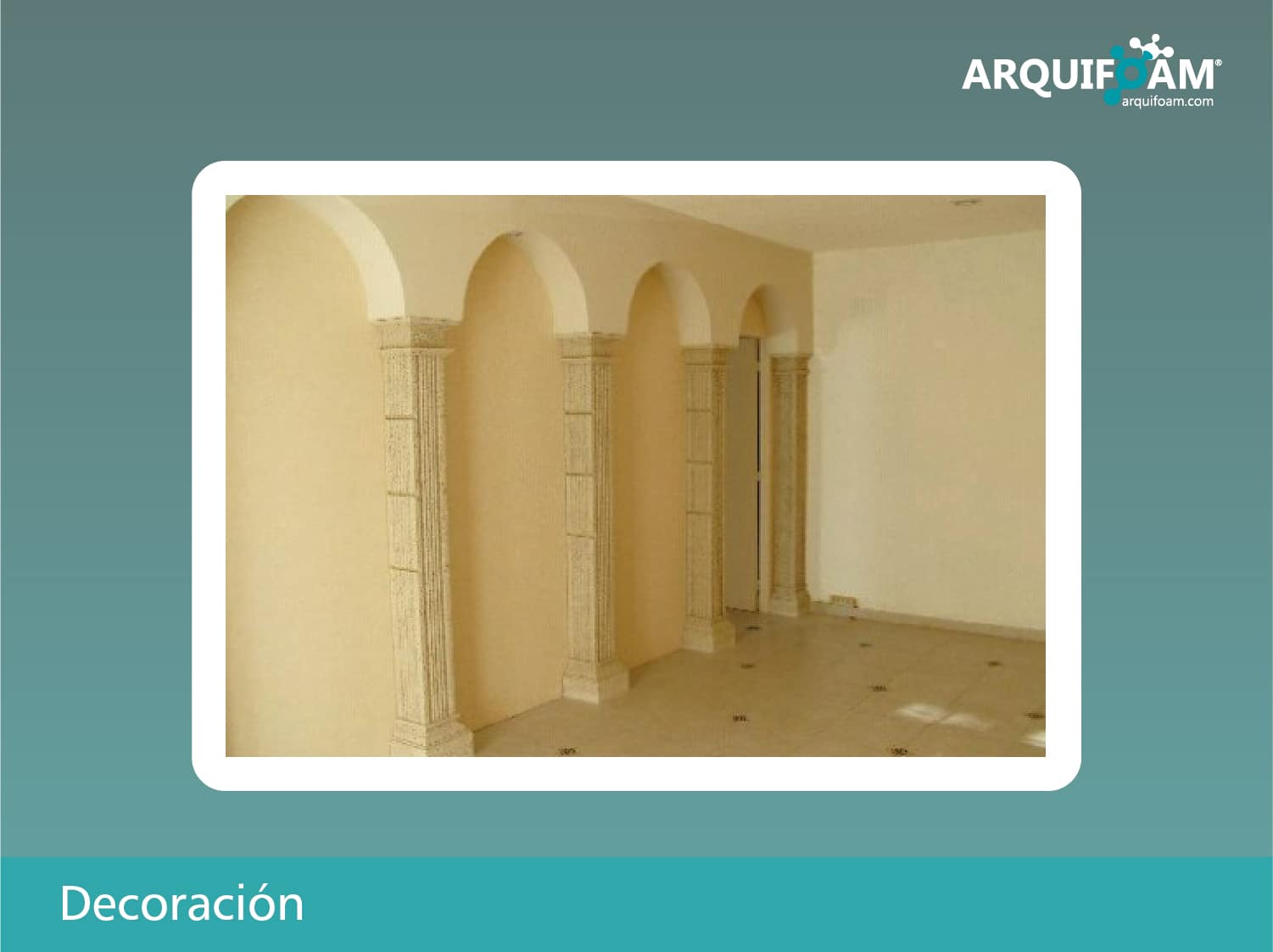 Decoración en espuma para interiores y comercios - Arquifoam