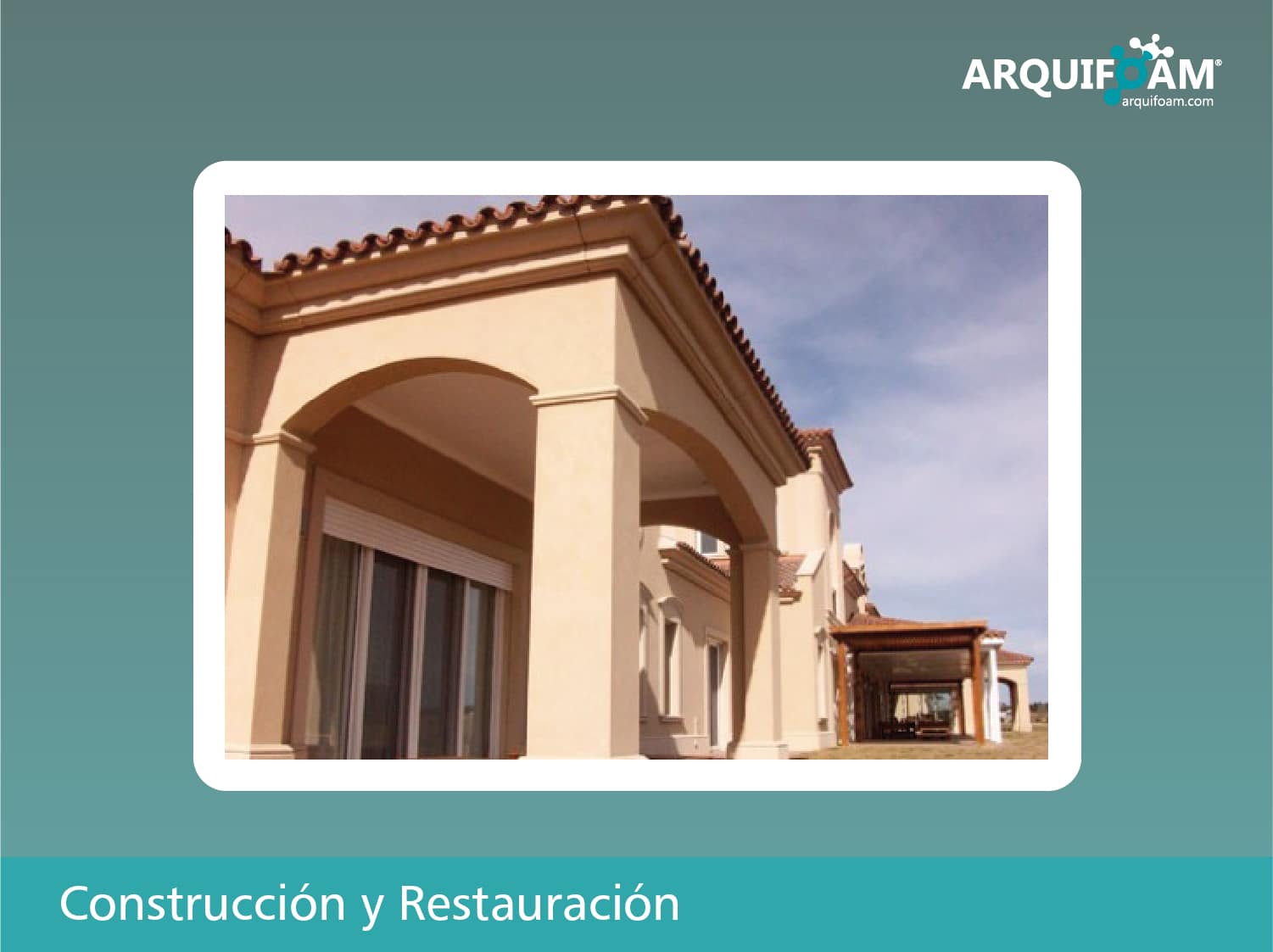 Restauración arquitectónica en espuma de poliestireno - Arquifoam Uruguay