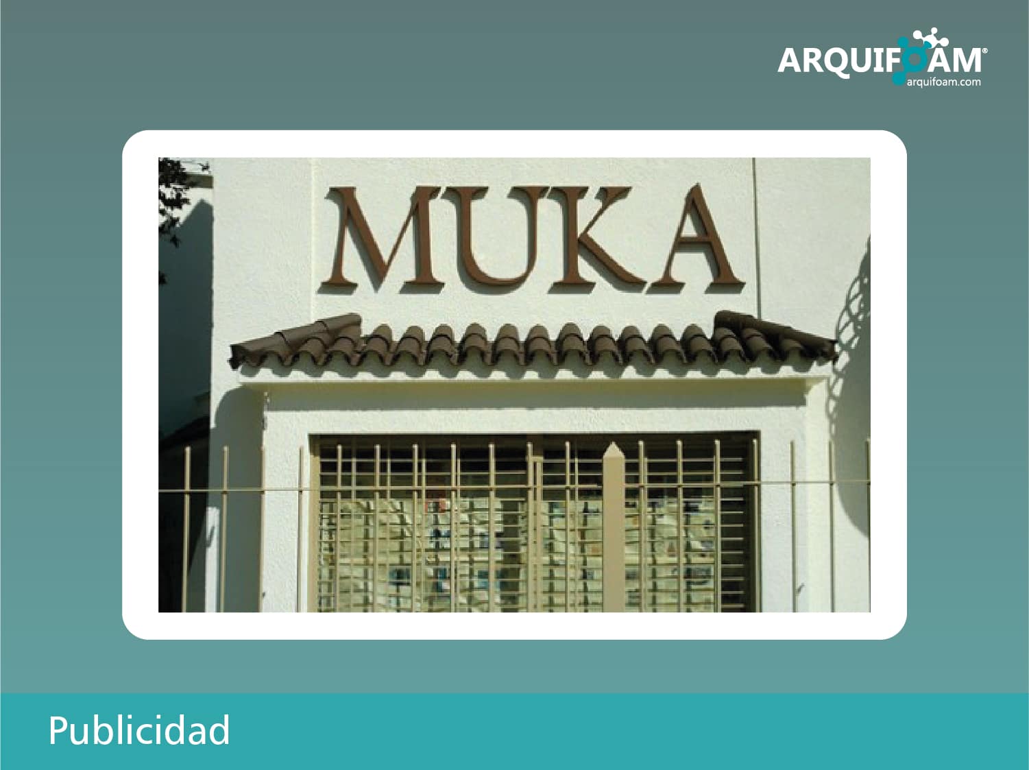 Publicidad y cartelería en espuma - Arquifoam Uruguay