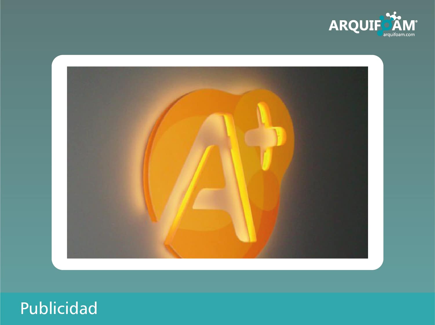 Publicidad y cartelería en espuma - Arquifoam Uruguay