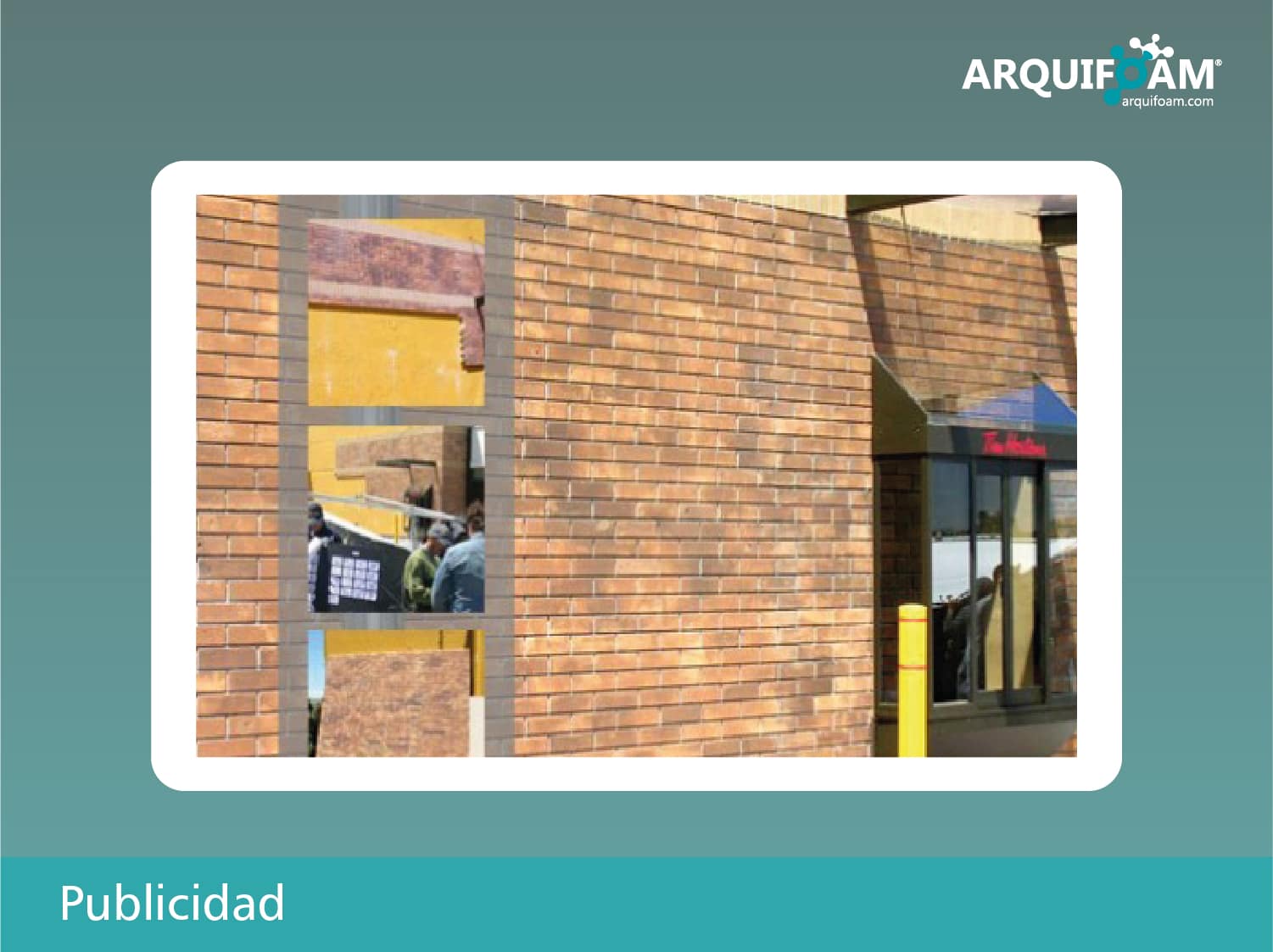 Publicidad y cartelería en espuma - Arquifoam Uruguay