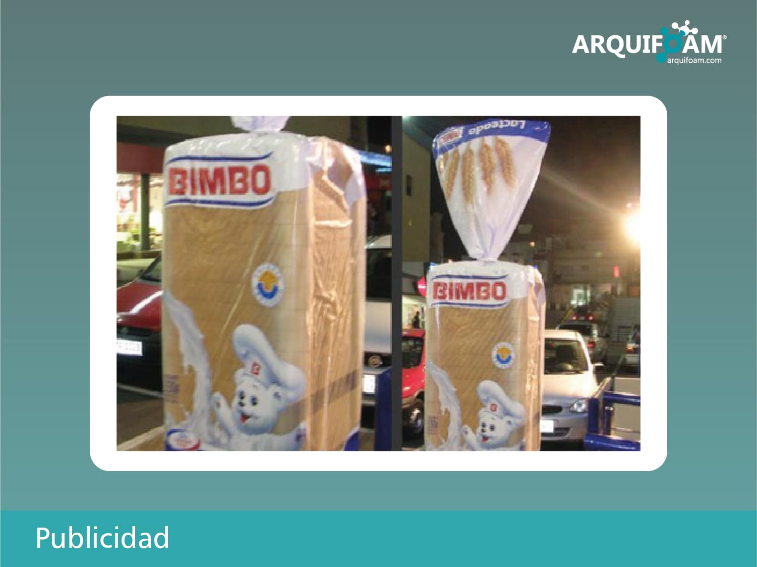Publicidad y cartelería en espuma - Arquifoam Uruguay