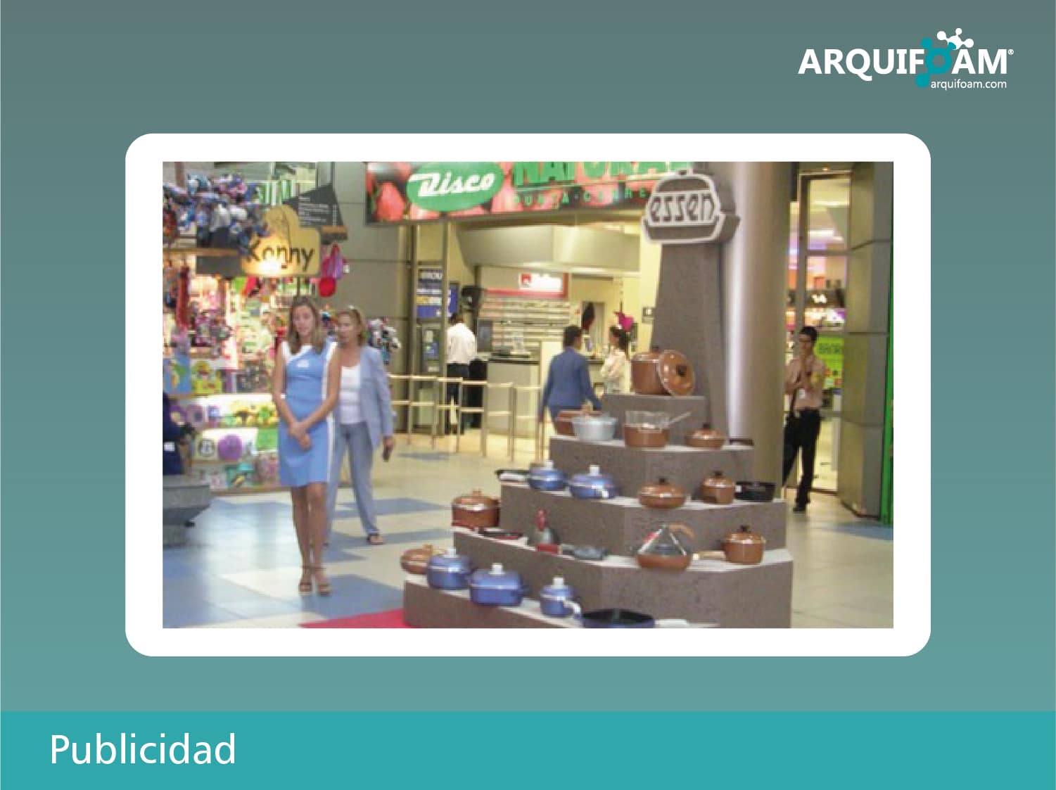 Publicidad y cartelería en espuma - Arquifoam Uruguay