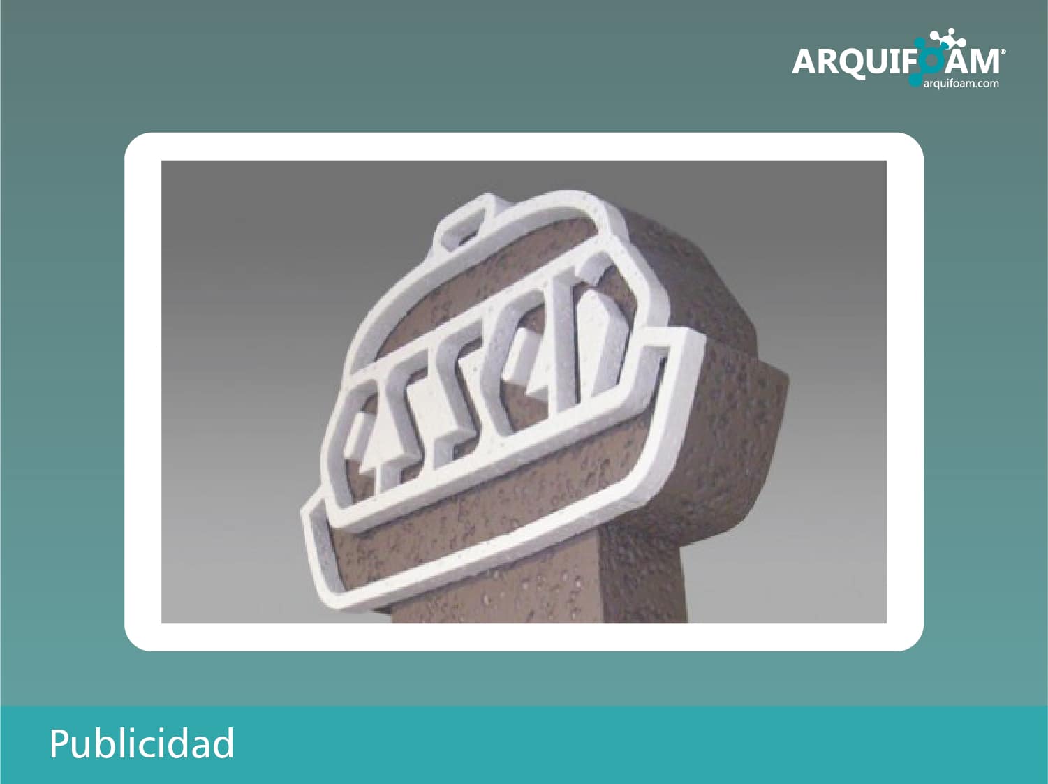 Publicidad y cartelería en espuma - Arquifoam Uruguay