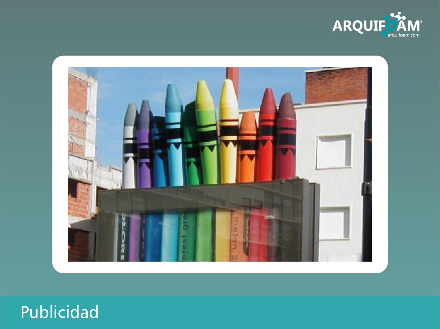 Publicidad y cartelería en espuma - Arquifoam Uruguay