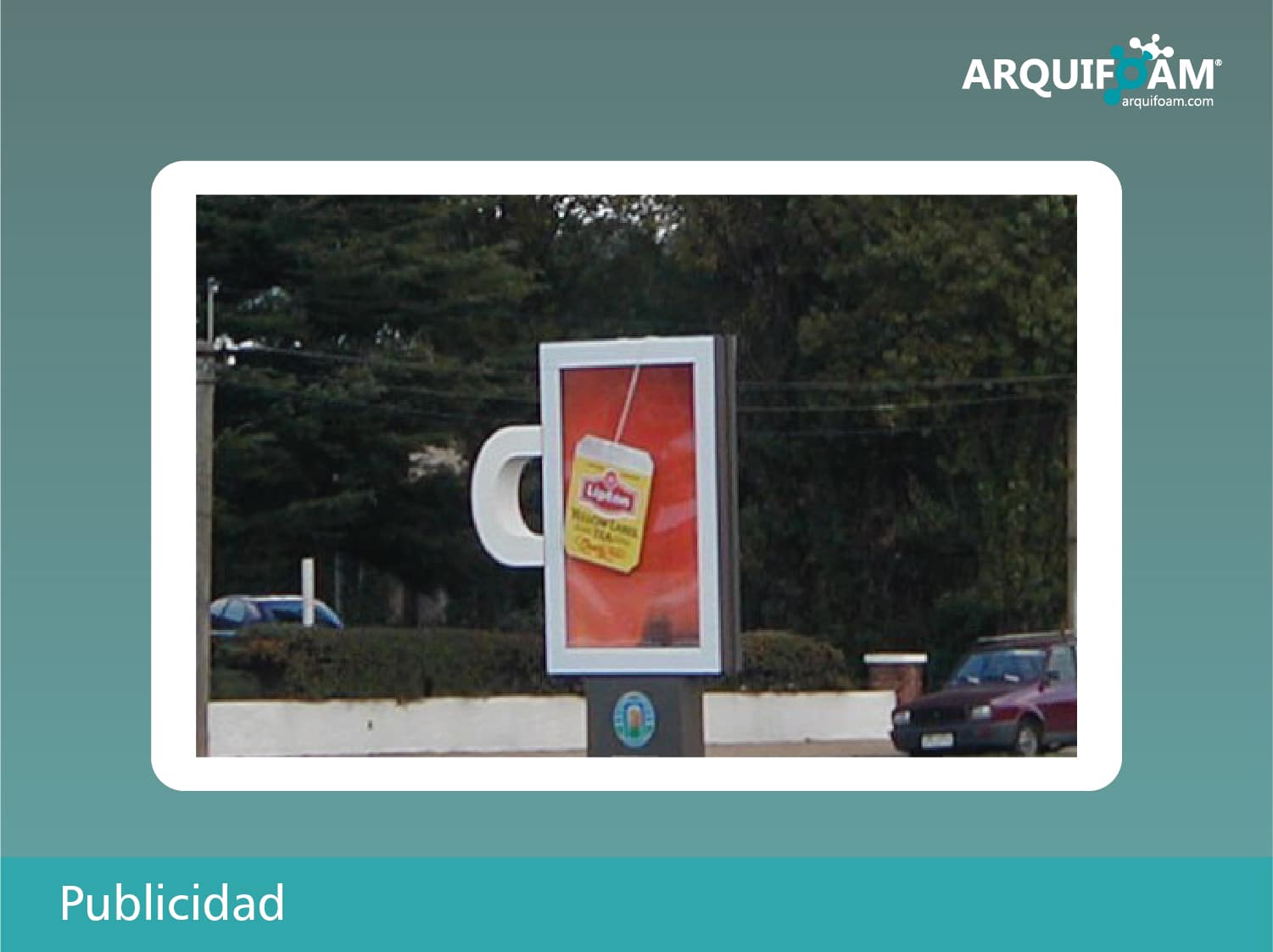 Publicidad y cartelería en espuma - Arquifoam Uruguay